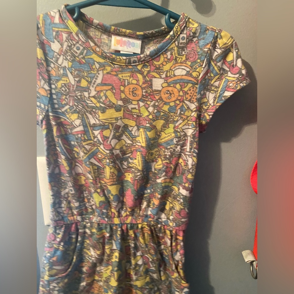 Size 4 Lularoe Mae dress with pockets